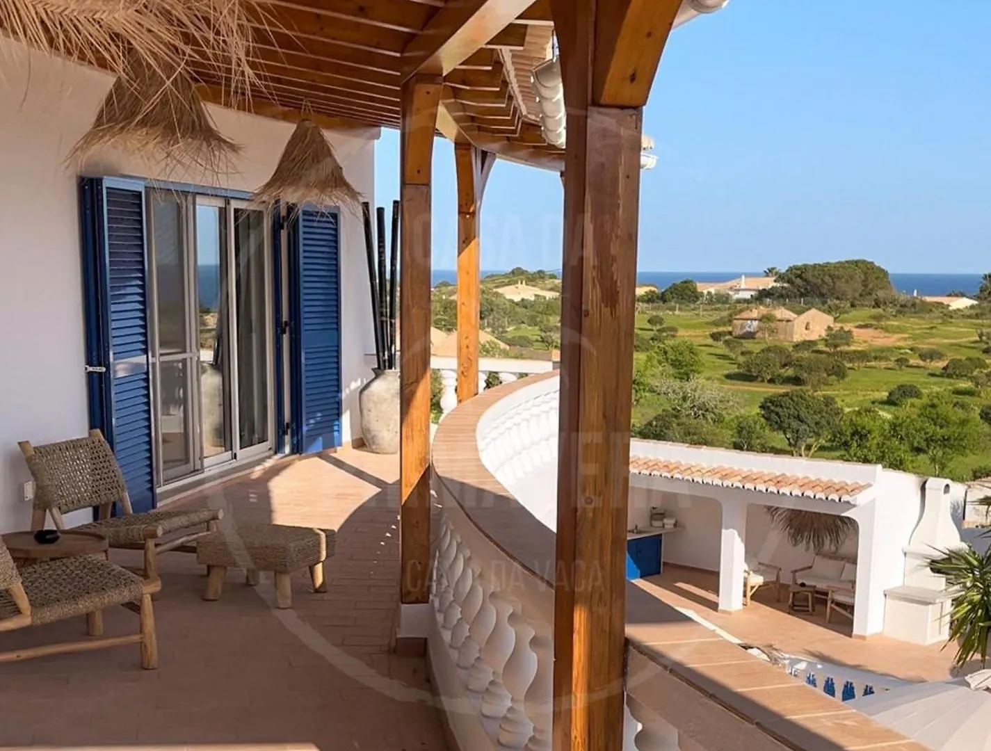 Seaview-Villa Im Bohostyle Mit Pool - Casa Da Primavera Mato Porcas Villa